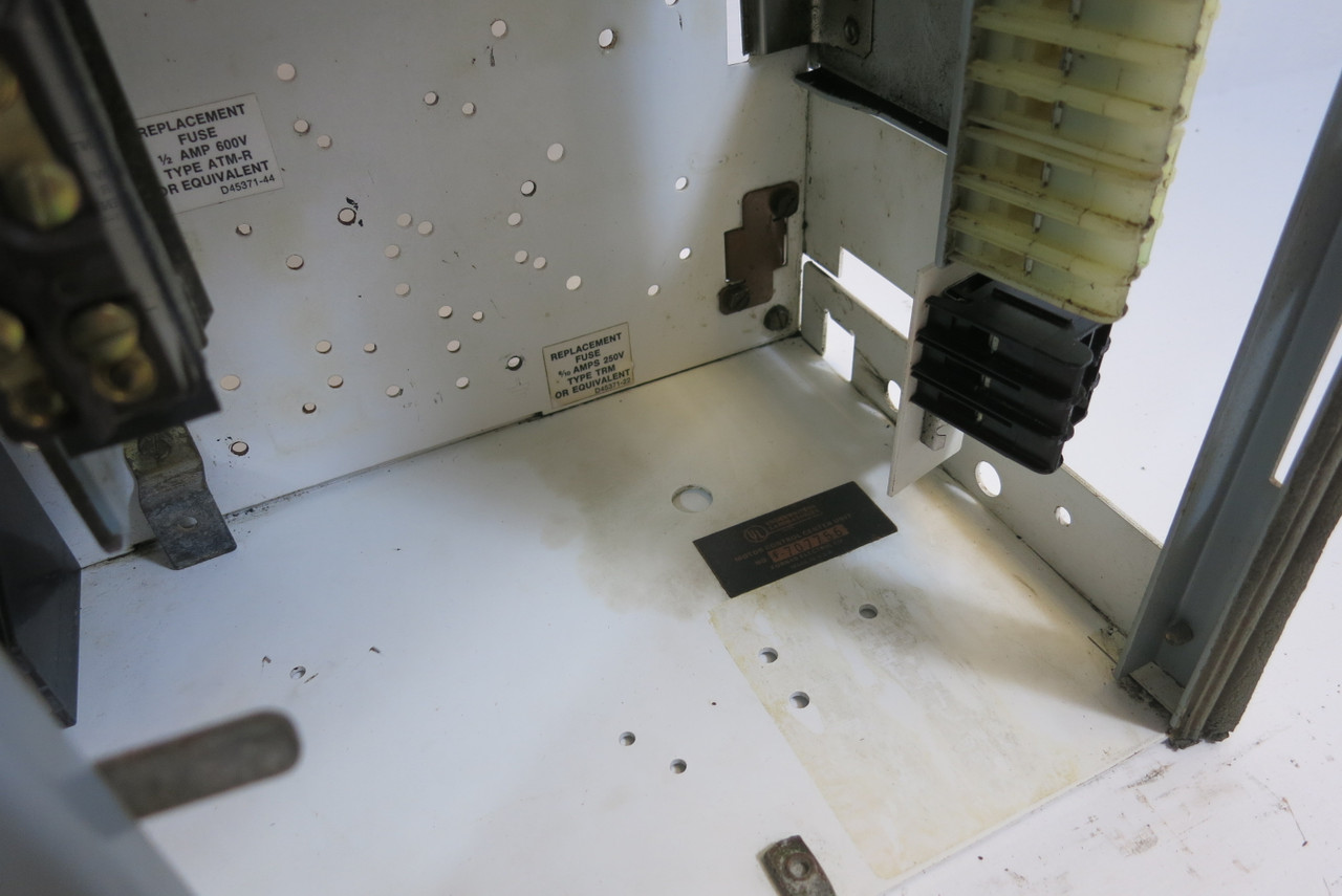Siemens Tiastar 30 Amp Fused Feeder MCC Bucket Fusible MCCB Furnas 89 30A 12" (NP0498-33)
