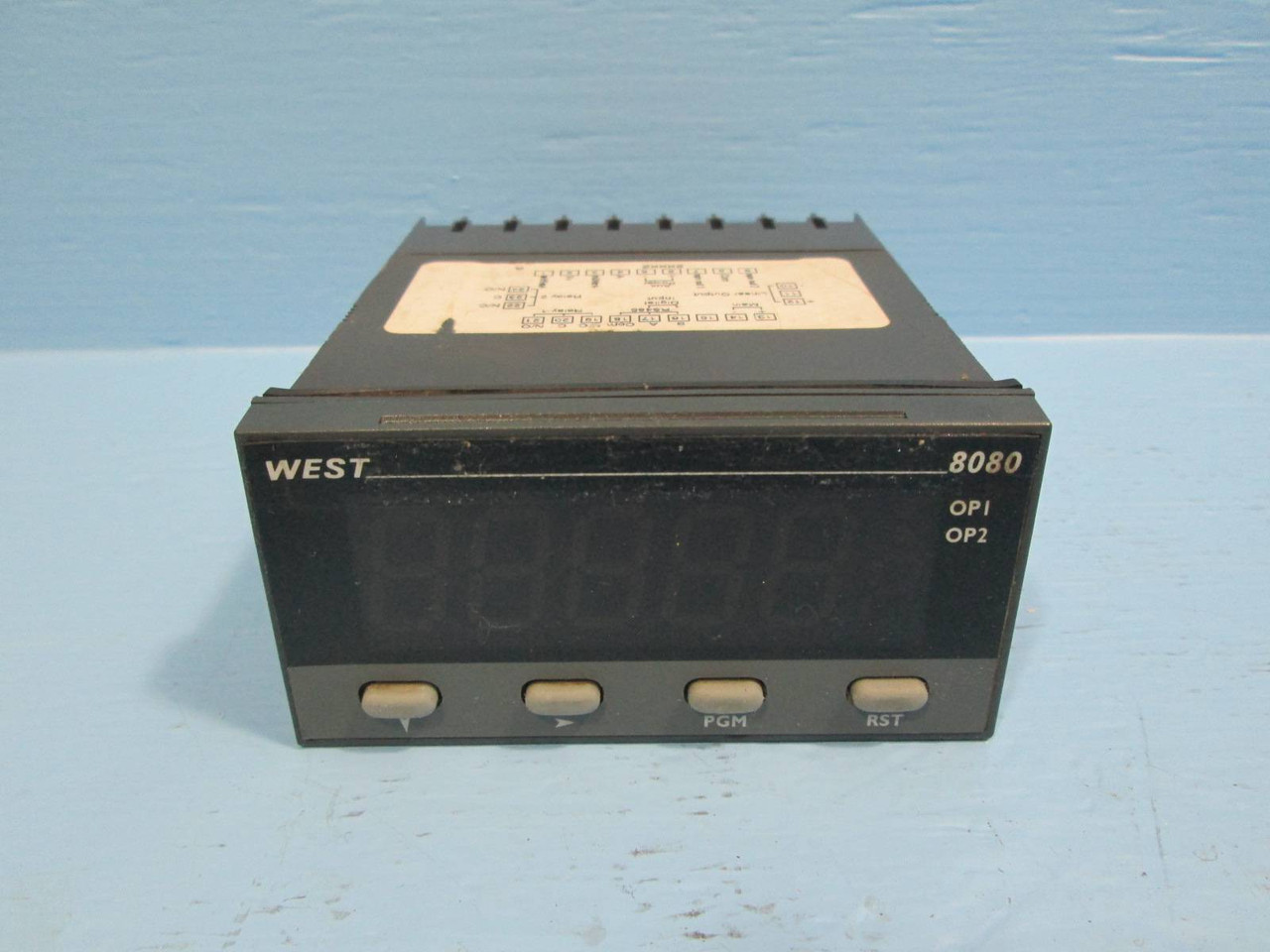 West Instruments N8080-20002 DC Process Module Panel Meter N8080 8080 Din 1/8 (NM0054-9)