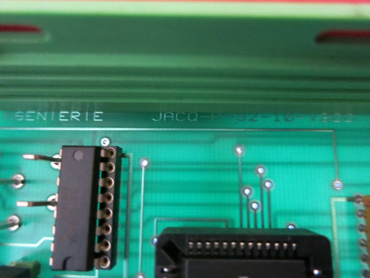 3.14 Ingenierie JACQ-P-92-10-V300 w Phonix Klemmen SKBI 64/C 64 Card Holder PLC (PM0892-1)