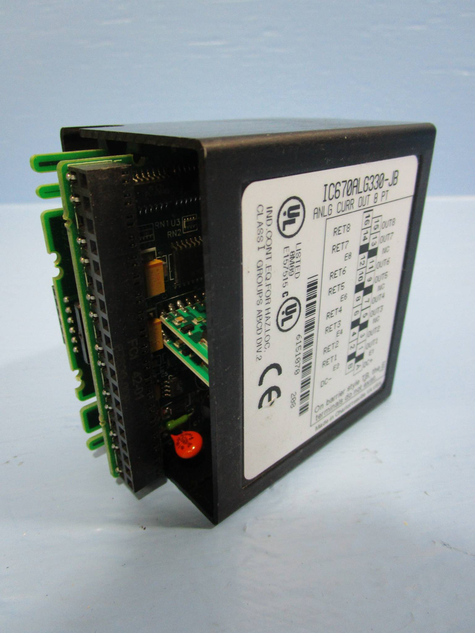 GE Fanuc IC670ALG330JB 24 Current 8 PT 90-70 Analog Output Module IC670ALG330-JB (NP0507-1)