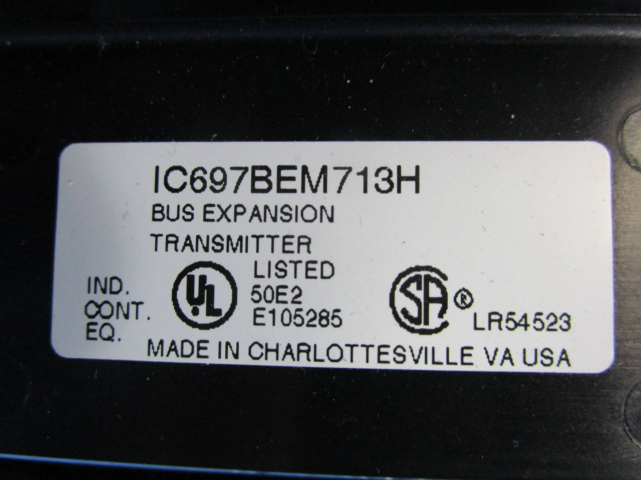GE Fanuc IC697BEM713H Series 90-70 PLC Bus Expansion Transmitter IC697BEM713 H (NP0508-1)