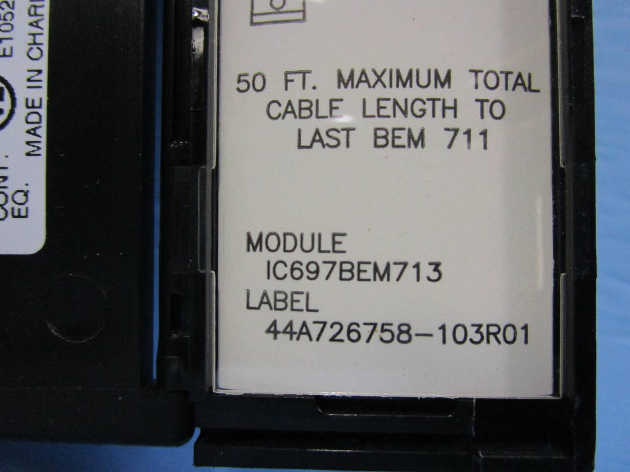 GE Fanuc IC697BEM713H Series 90-70 PLC Bus Expansion Transmitter IC697BEM713 H (NP0508-1)