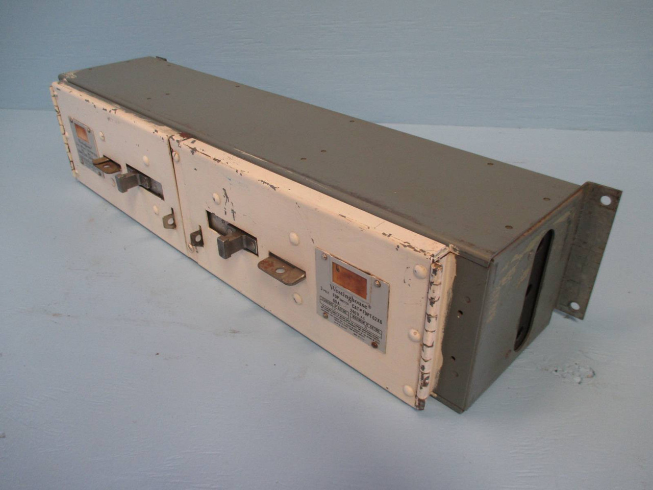 Westinghouse FDPT62X6 60 Amp 240V Fused Twin Panelboard Switch FDP Fusible 60A (TK0447-1)