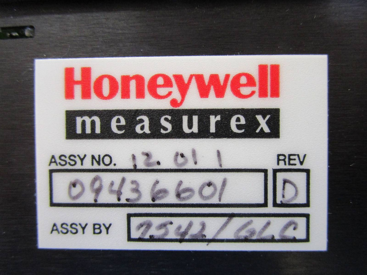 Measurex DOP-SX 09436601 Module PLC D Output Processor 12011 08557803 Honeywell (NP0525-2)