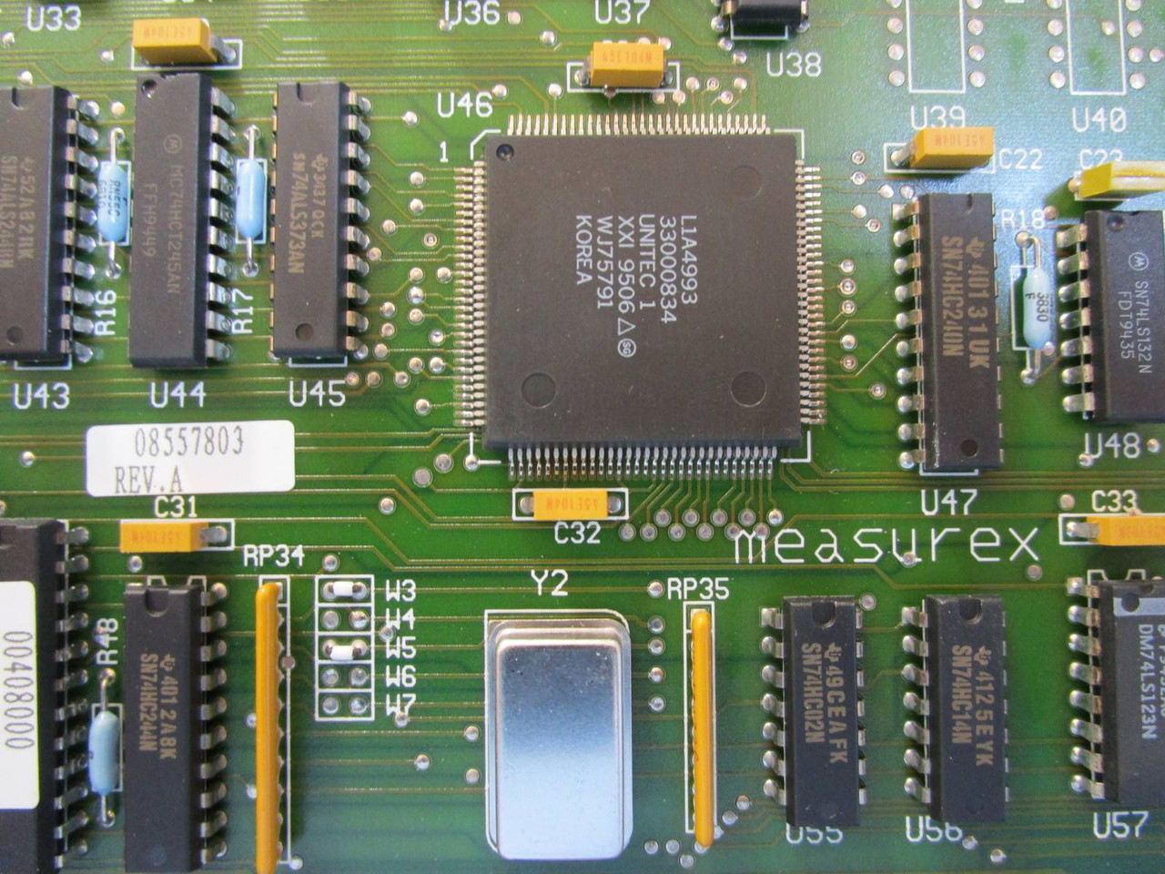 Measurex DOP-SX 09436601 Module PLC D Output Processor 12011 08557803 Honeywell (NP0525-2)