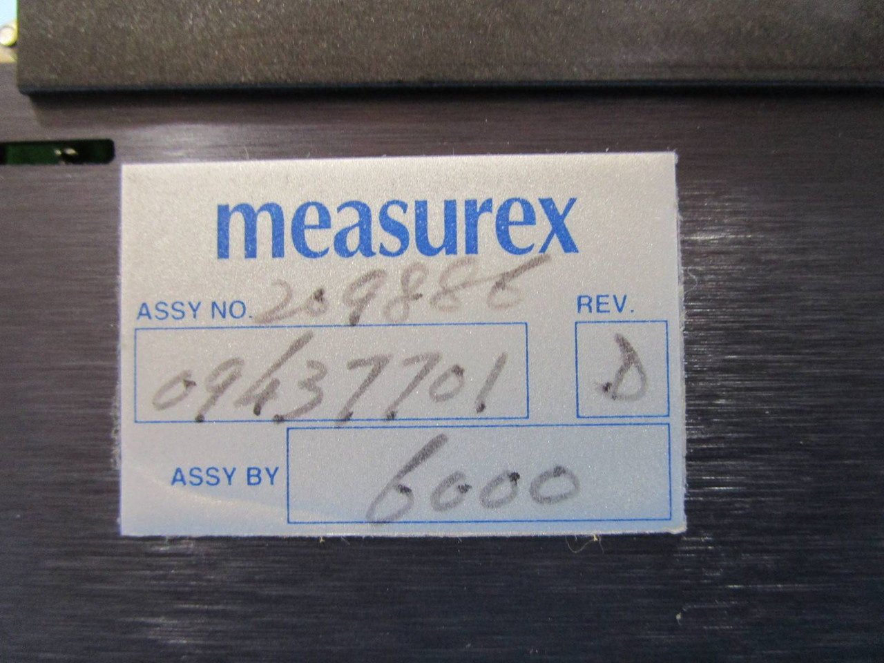 Measurex PIDP 09437701 Module PLC Processor 12011 08585302 Honeywell (NP0526-2)