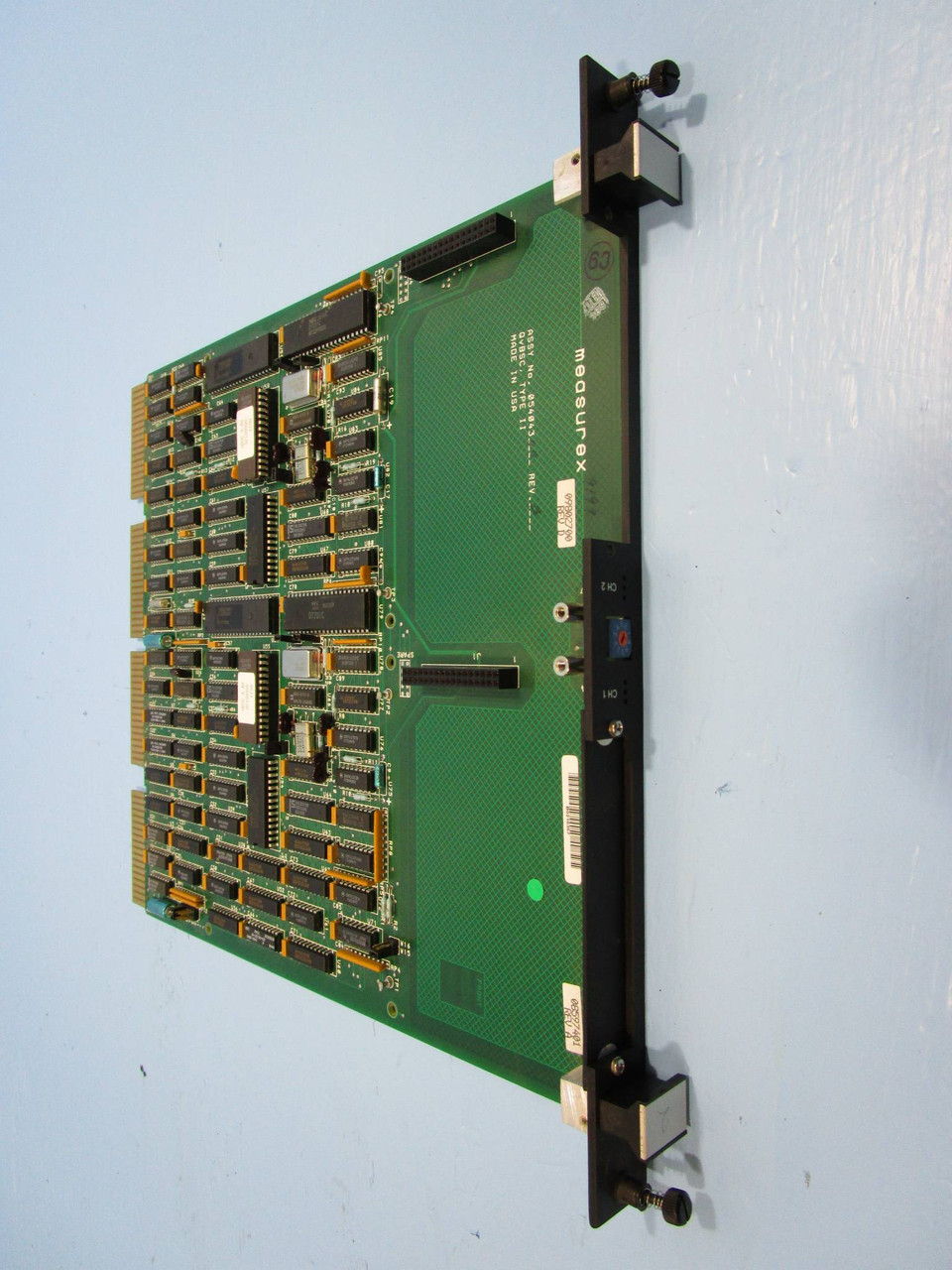 Measurex QvBSC II 09802700 Interface Processor PLC Honeywell 05404300 098027 00 (NP0530-2)