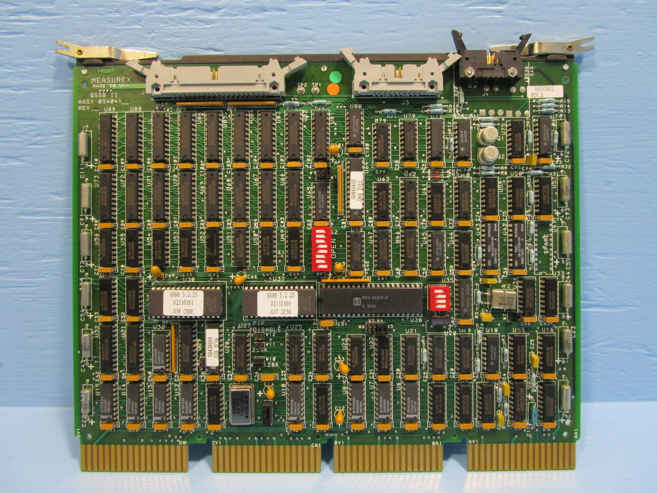 Measurex QSSB II 085958-02 PLC Processor Honeywell 08595802 05404101 04404100 (NP0528-1)