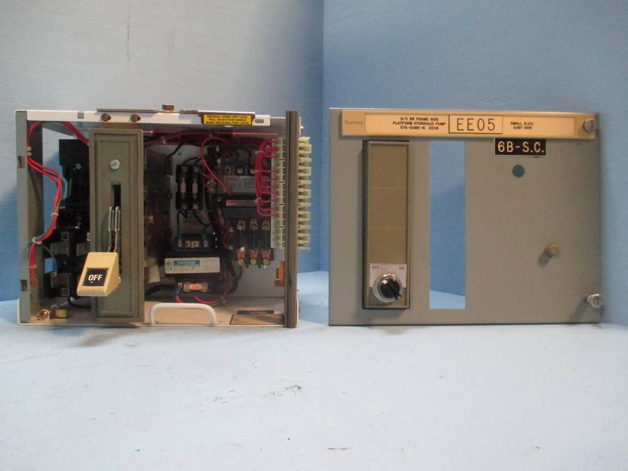 Image of Siemens Tiastar Furnas System 89 Size 1 Starter 60A Fused 12" MCC MCCB Bucket