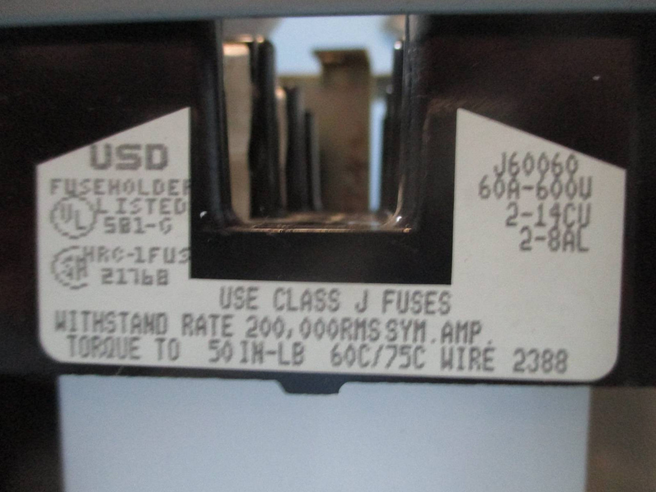 Siemens Tiastar Furnas System 89 Size 1 Starter 60A Fused 12" MCC MCCB Bucket (TK0495-22)