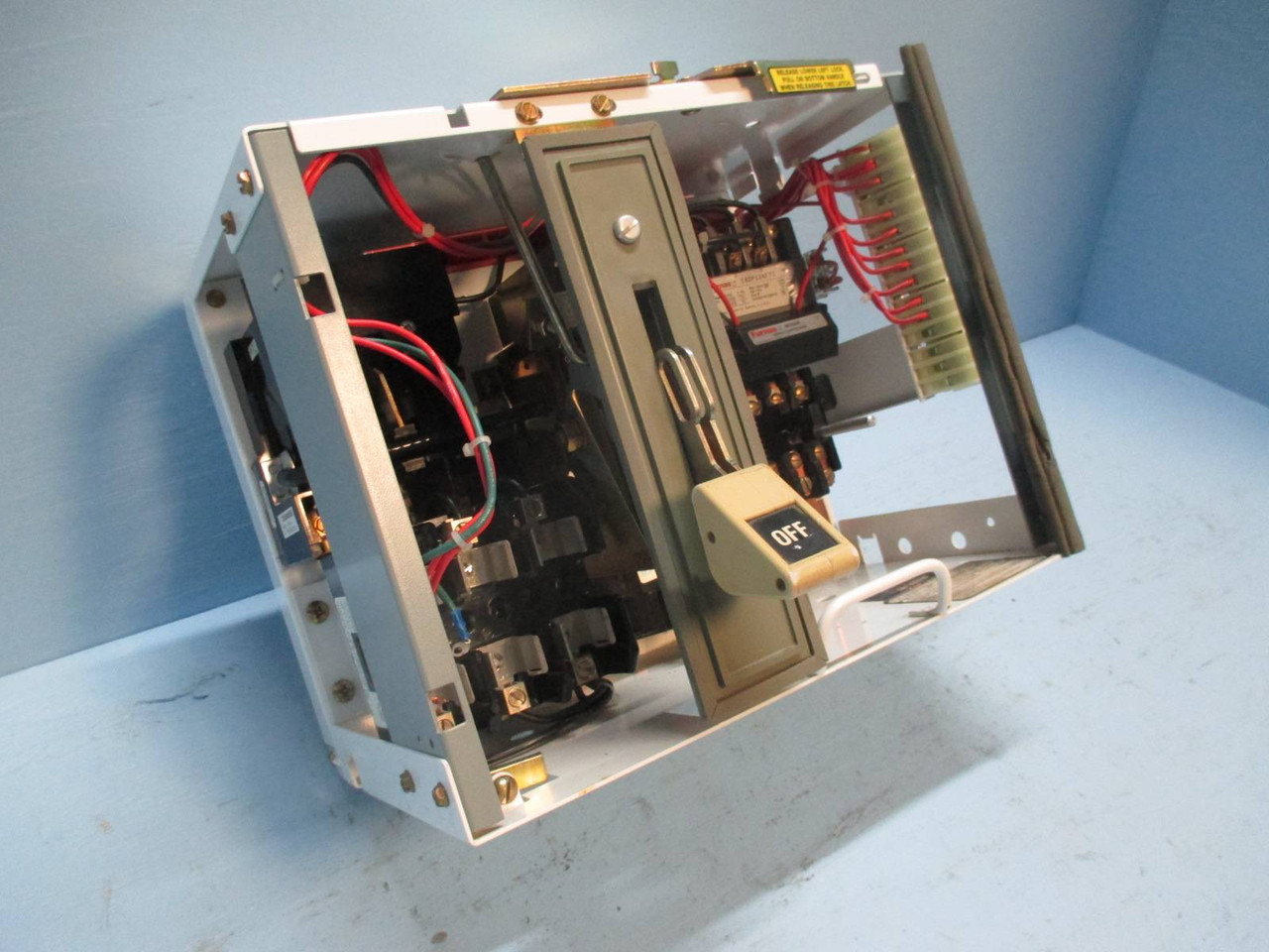 Siemens Tiastar Furnas System 89 Size 1 Starter 60A Fused 12" MCC MCCB Bucket (TK0495-22)