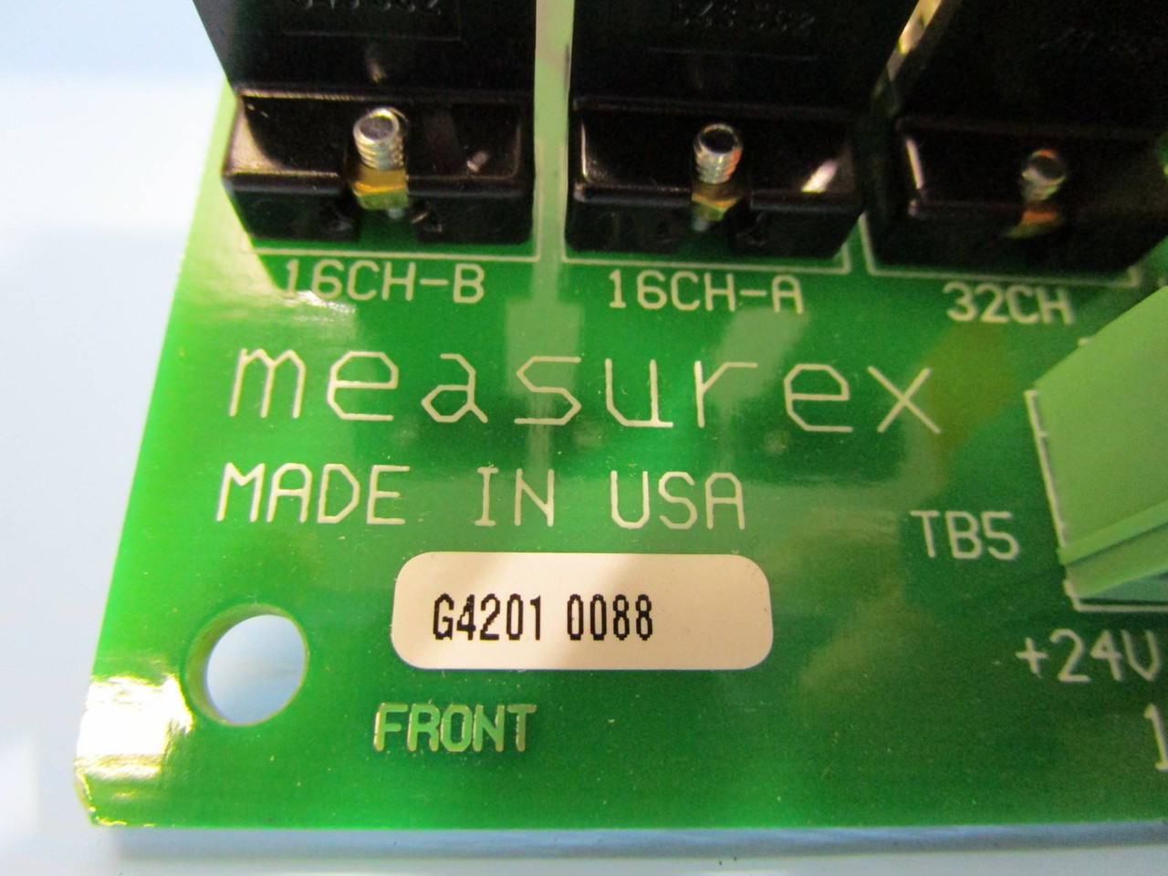 Honeywell Measurex 05405200 High Density Power I/O PLC 16/32 Channel 054052 00 (NP0538-4)