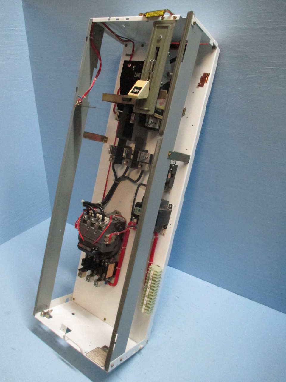 Siemens Tiastar Furnas 89 Size 3 Starter 200 Amp Fused 42" MCC MCCB Bucket Sz 3 (TK0499-14)