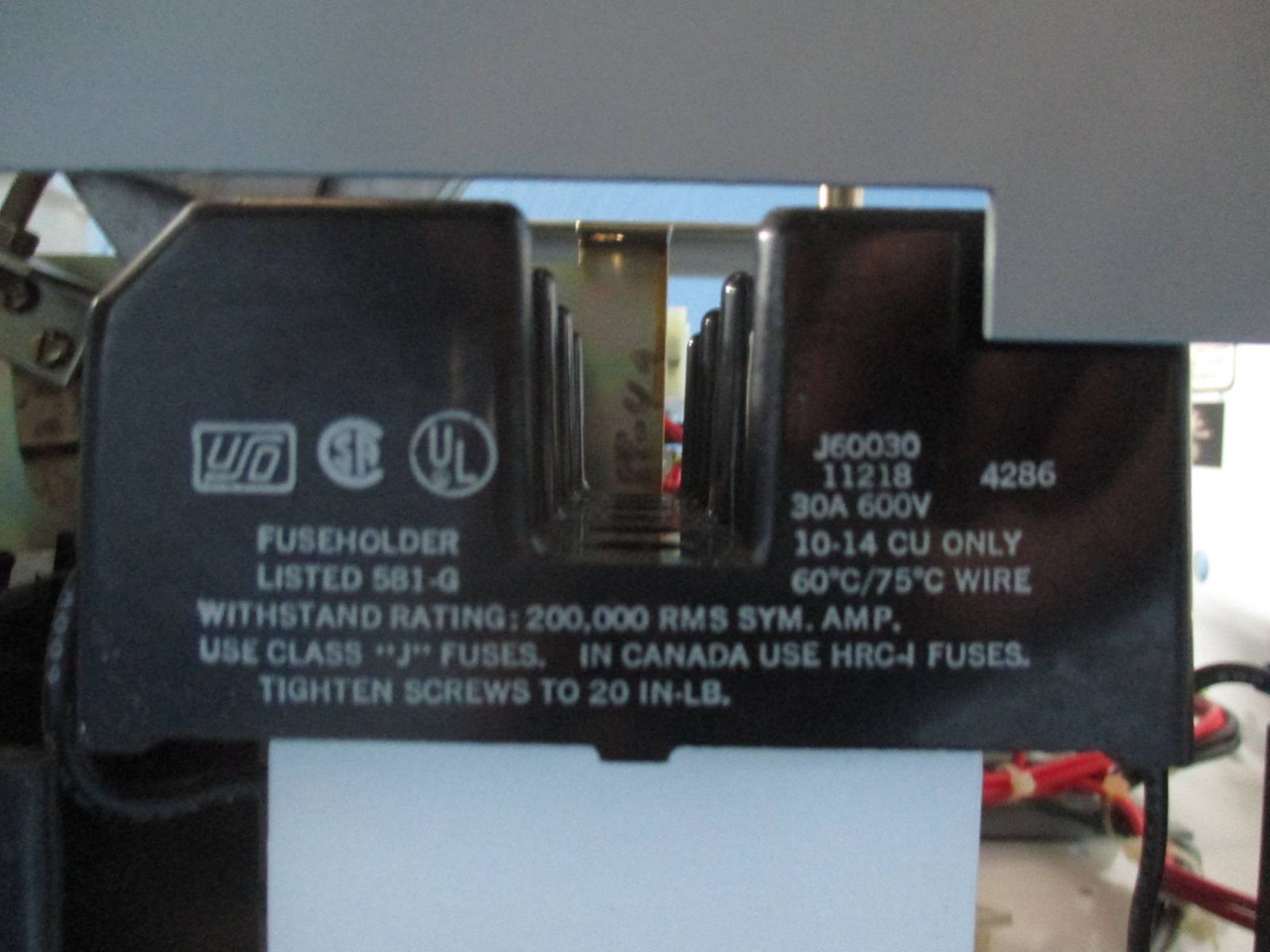 Siemens Tiastar Furnas 89 Size 1 Reversing Starter 30A Fused 18" MCC MCCB Bucket (TK0503-20)