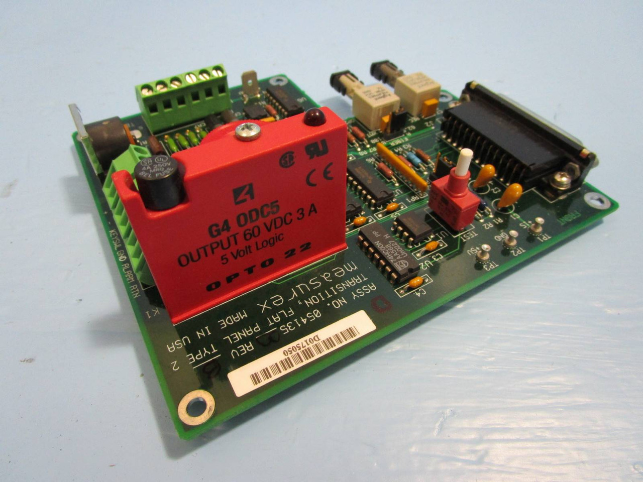 Measurex 05413500 Transition Flat Panel PLC Processor Honeywell 054135 00 Type 2 (NP0545-3)