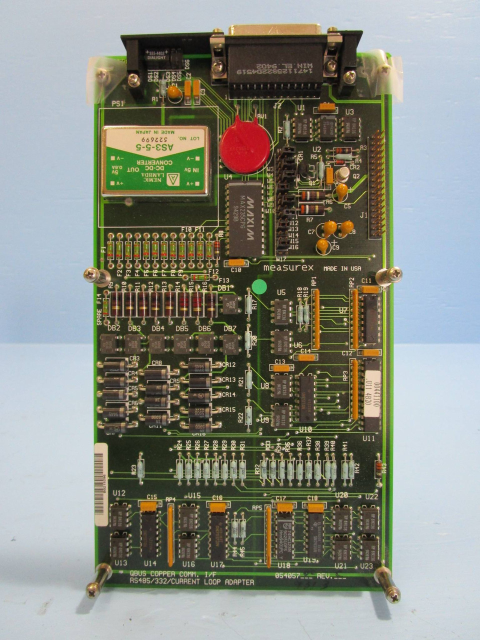 Image of Measurex 05405700 QBUS Comm I/F Current Loop Adapter PLC Processor Honeywell