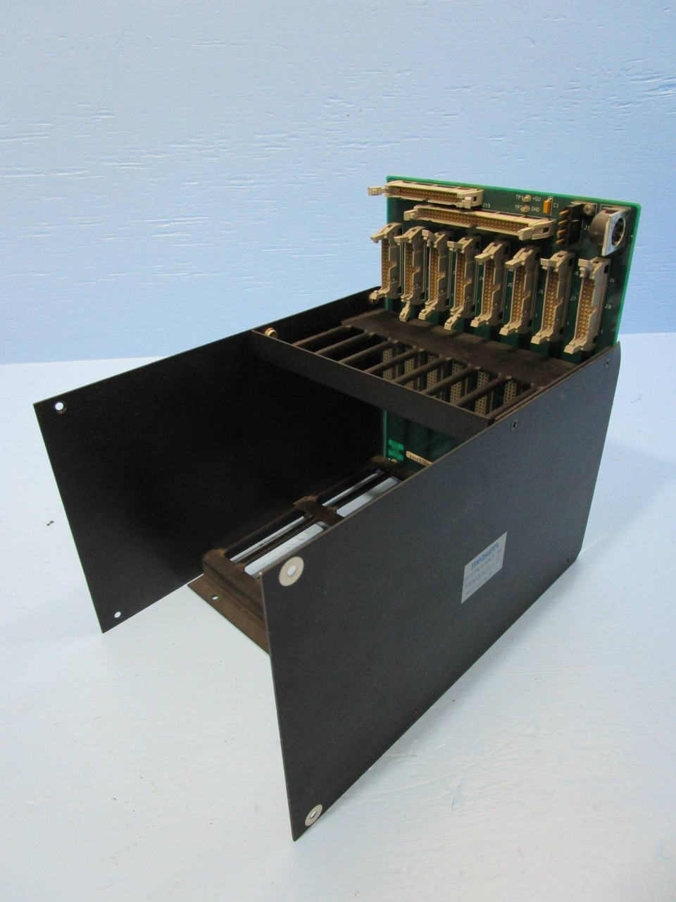 Image of Measurex 05374701 08602600 Rack Backplane Comterm 8 Pos PLC Processor Honeywell