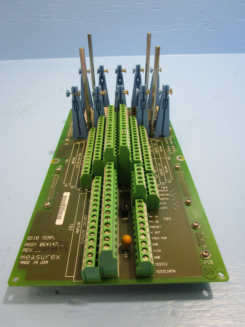 Measurex QSIB Terminal 05414700 PLC Processor Honeywell 054147 00 PC Board (NP0539-2)