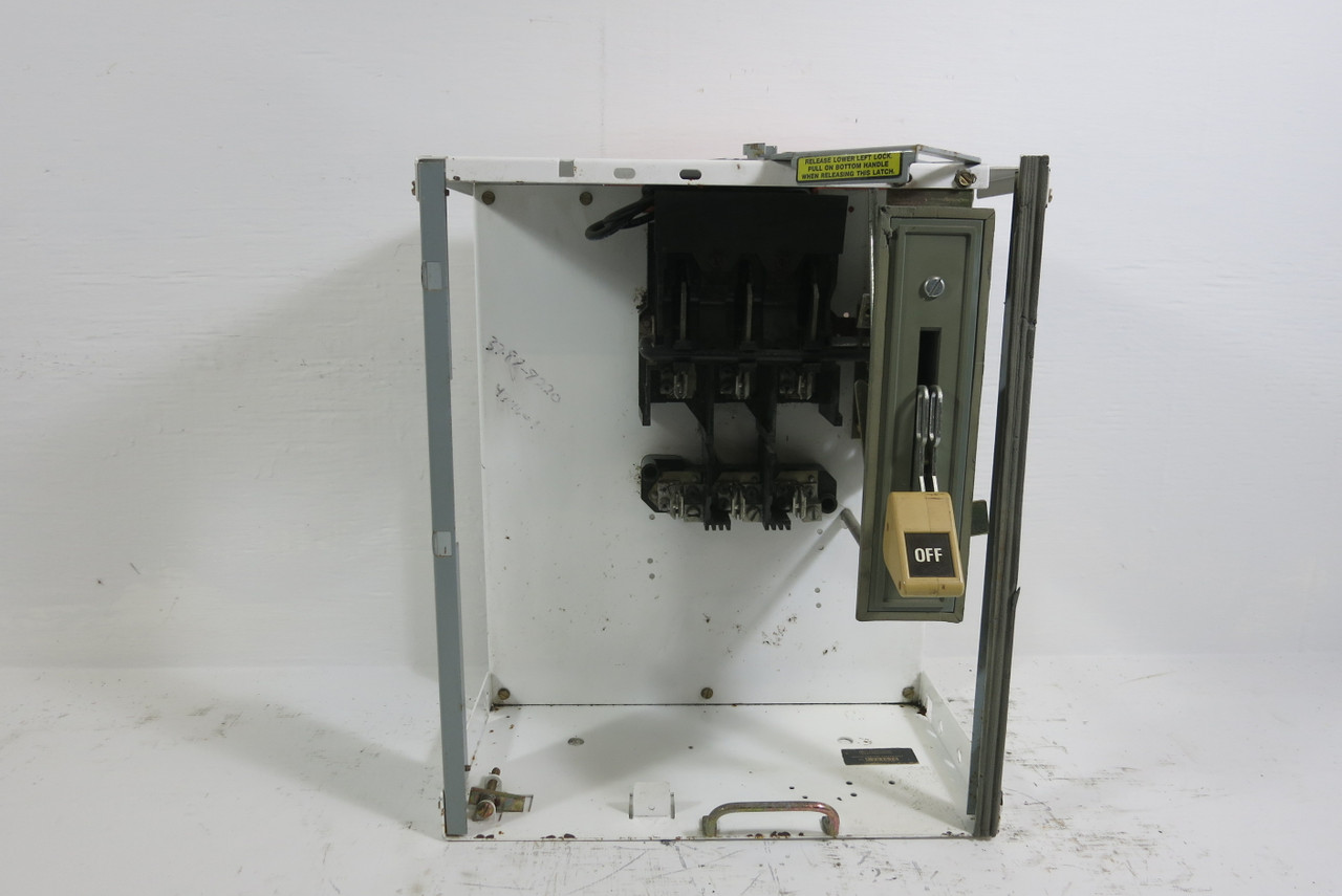 Siemens Tiastar 100A Fusible Feeder 18" MCC Bucket 100 Amp Furnas System 89 (TK0509-18)