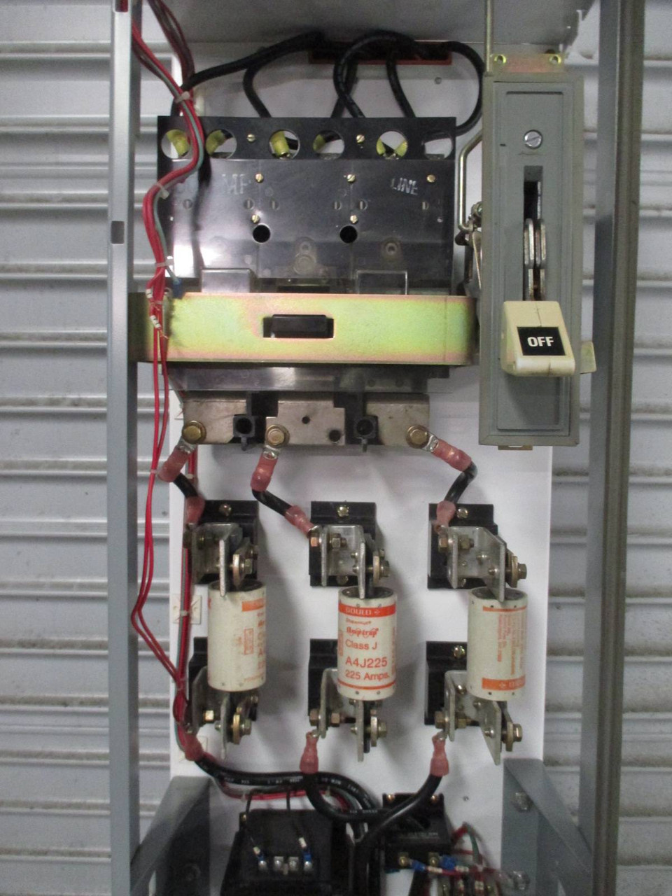 Siemens Tiastar Furnas 89 Size 4 Starter 480V Coil 400 Amp Fused 60" MCC Bucket (TK0513-2)