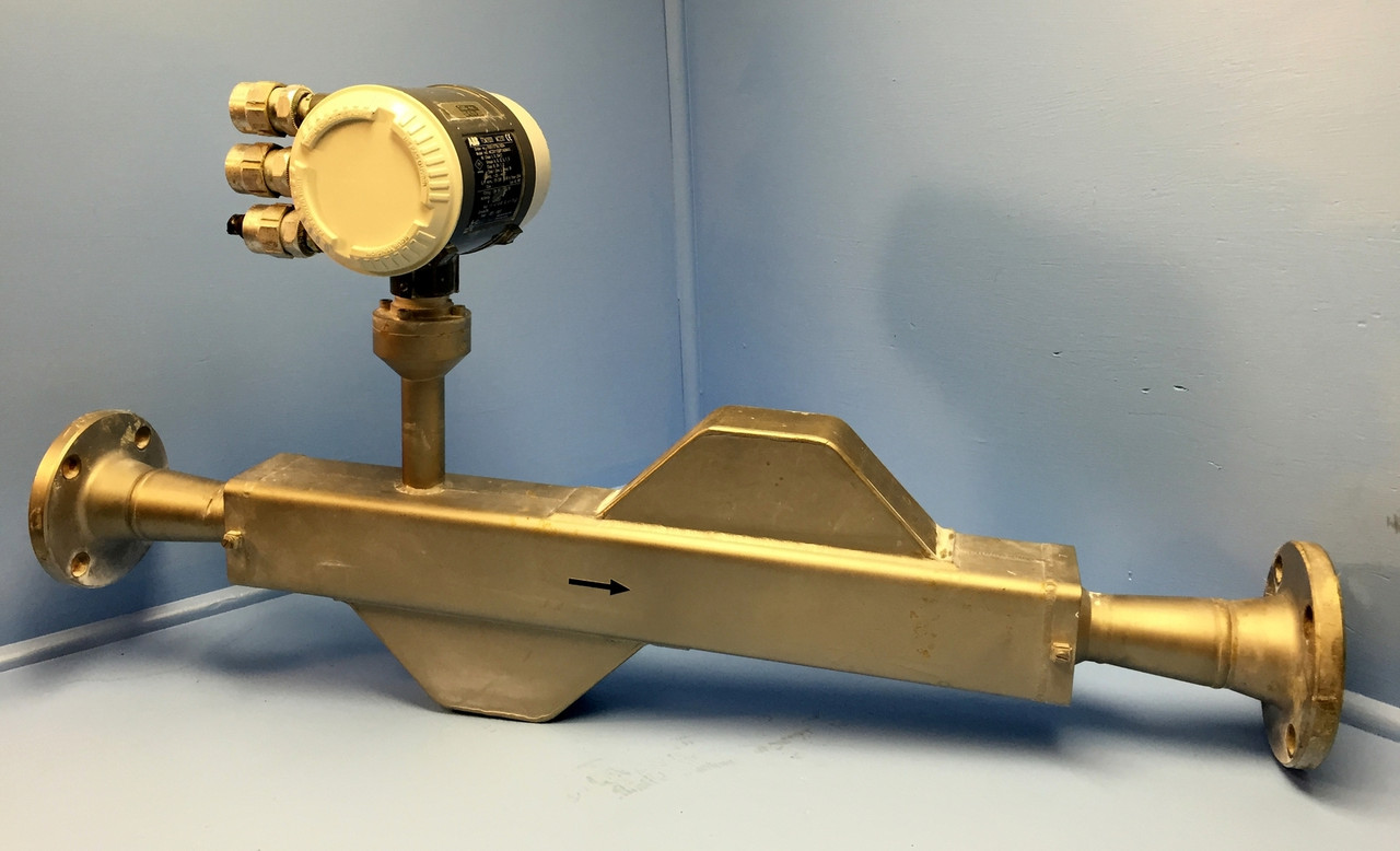 ABB 2" Mass Flowmeter FCM2000 MC230 MC2 2940 Sensor DN 50 Coriolis Pump (EM0691-1)