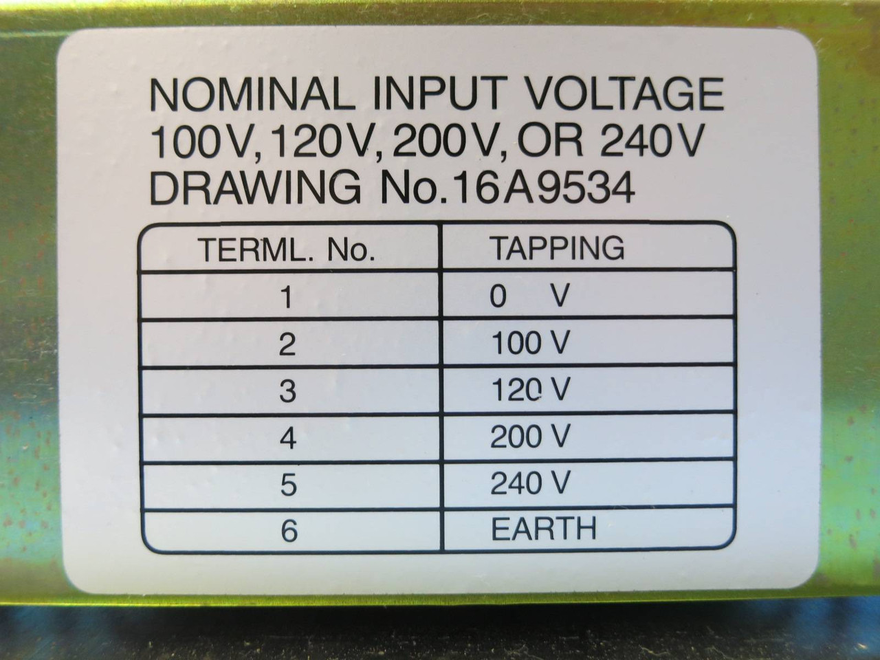 CEAG Typ: 86-264AC890CO-25DC-60Hz In: 100-240 VAC Out: 25,5VAC 35A Power Supply (PM0963-7)