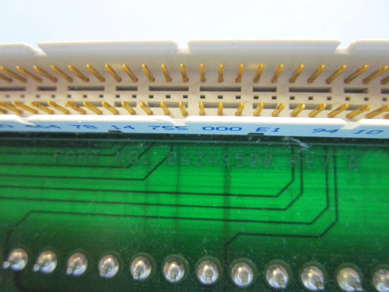 Measurex Termination PIP 05349500 PLC Processor Honeywell 053495 00 PC Board (NP0541-4)