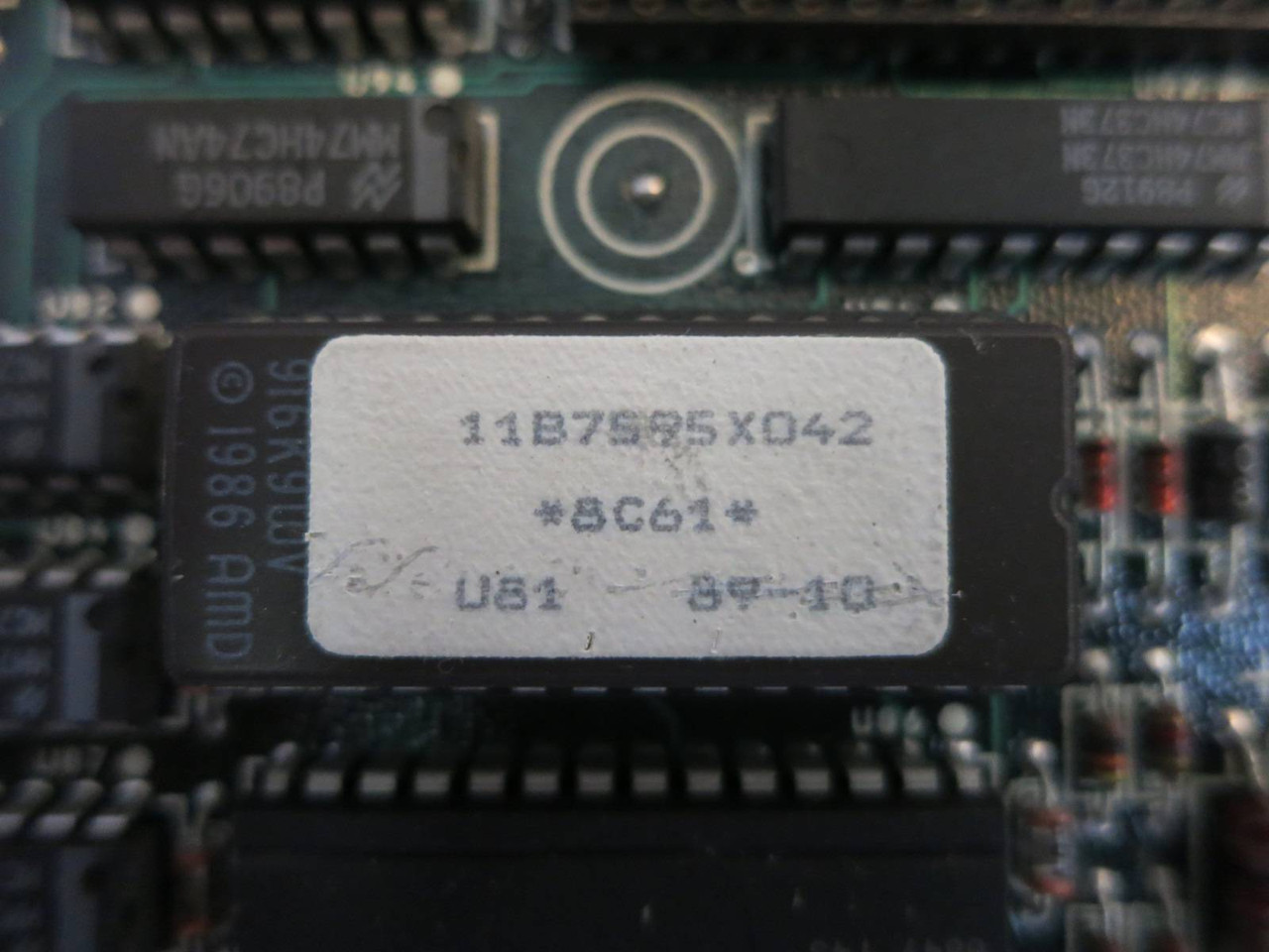 Fisher-Rosemount CL6821X1-A2 Analog I/O with 11B7595X042 Chip P1.2 41B5222X092 (PM0993-1)