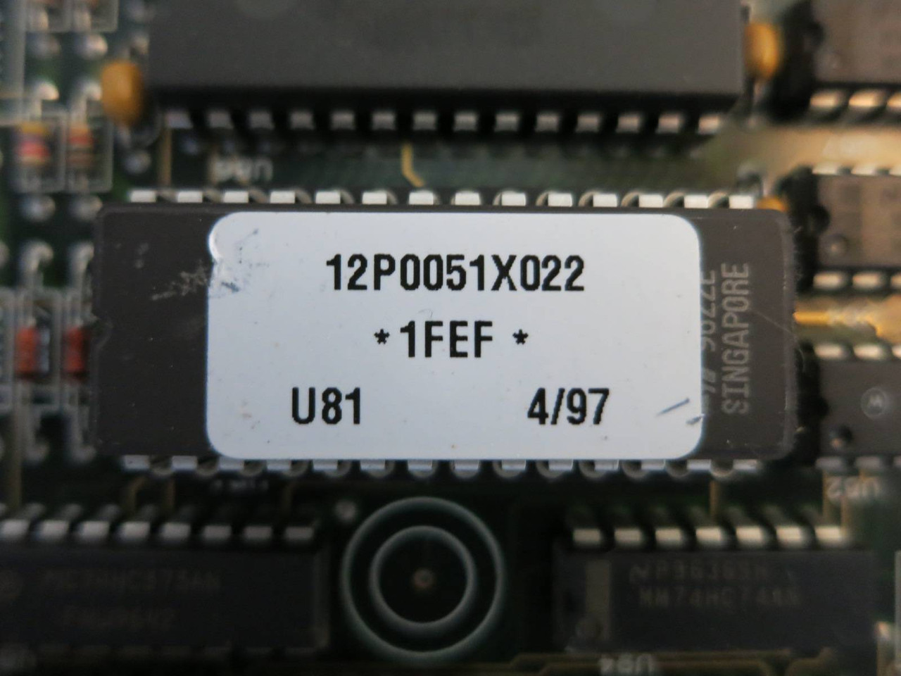 Fisher-Rosemount CL6821X1-A2 Analog I/O with 11B7595X092 Chip P1.0.1 12P0767X022 (PM0992-4)