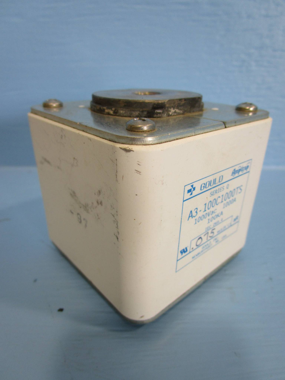 Gould Shawmut A3-100C1000TS 1000A/1000VAC Amp-trap Fuse Series Q 100kA A3100C (NP0580-52)