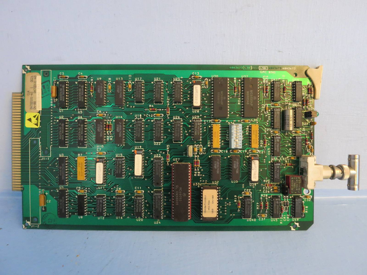 Image of Fisher-Rosemount DH7001X1-A3 CIA Card w 16A9515X012 Chip 39A0727X042 PLC DH7001
