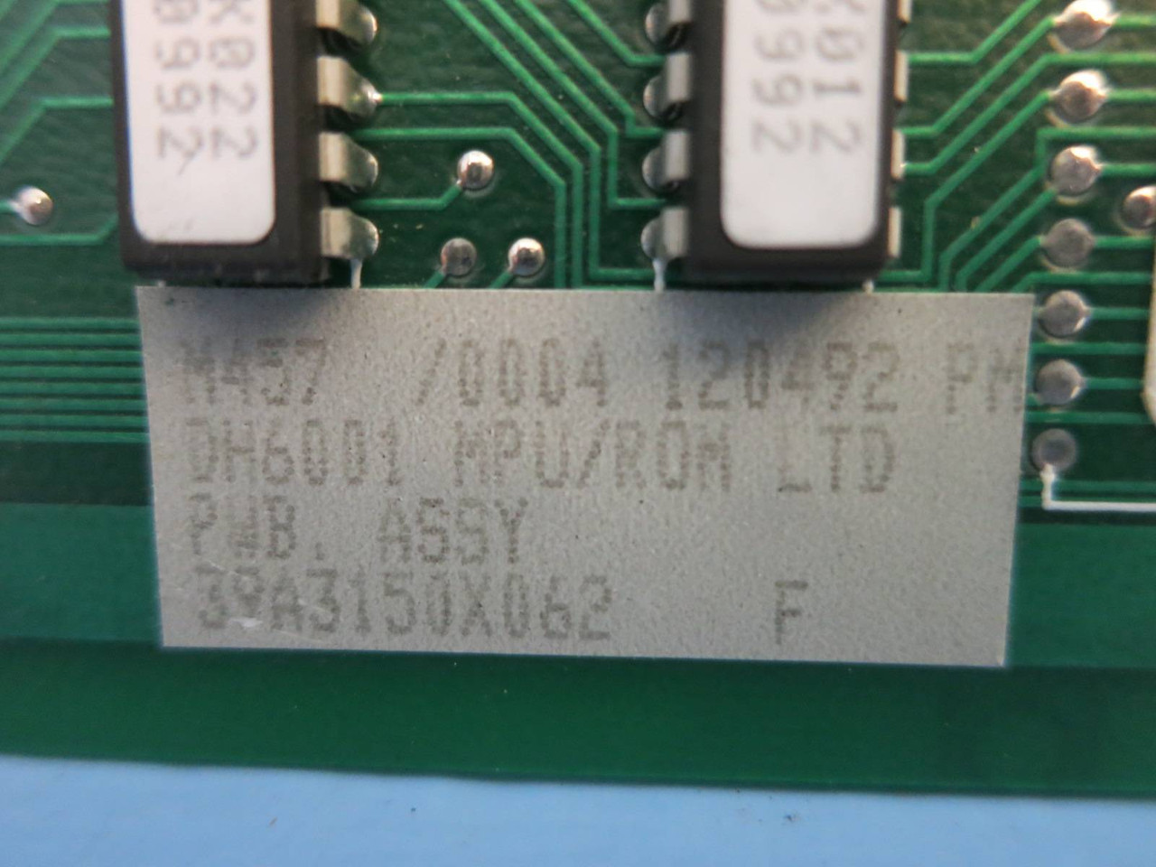 Fisher-Rosemount DH6001X1-FA3 MPU/ROM Card with 10B8679X042 Chip 39B7248X022 PLC (PM1036-1)