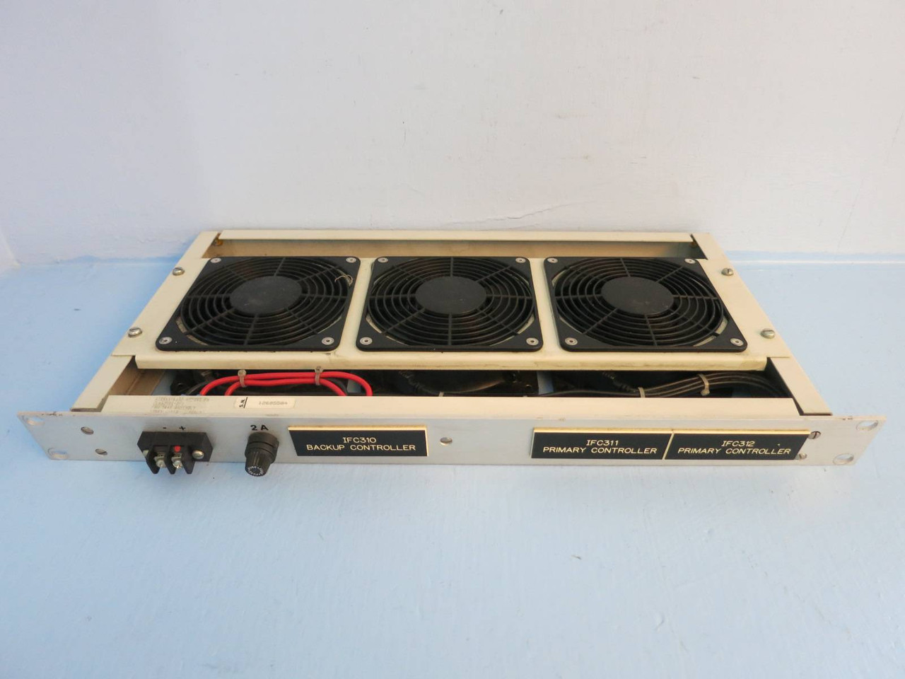 Image of Fisher-Rosemount CL6621X1-DF1 Fan Tray Assembly with Three Fans 12B0318X012 PLC