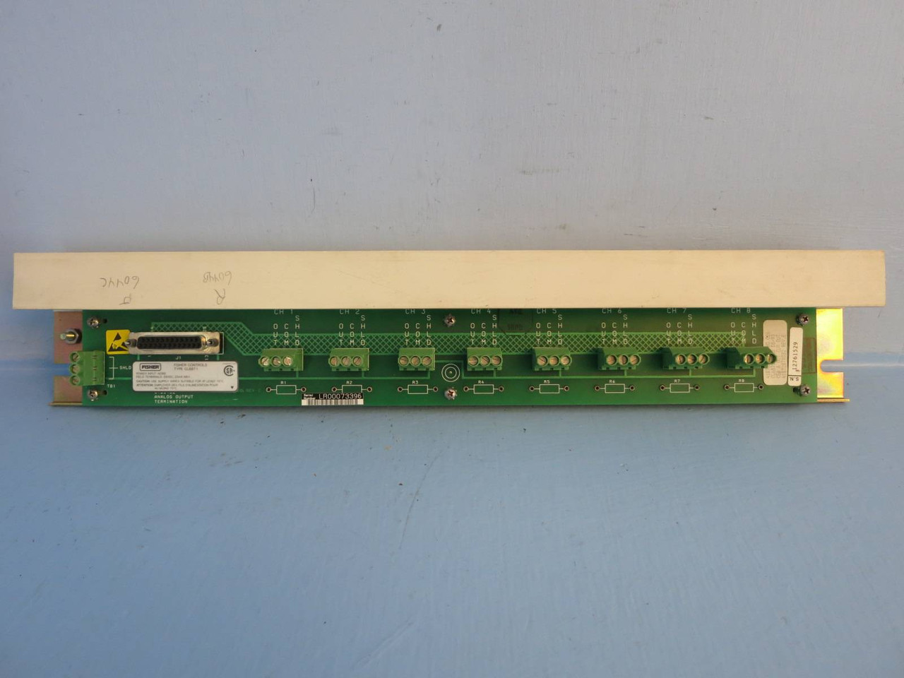 Fisher-Rosemount CL6871X1-A3 CSA A OUT CUR OUT 41B7287X032 PLC CL6871 31B6402 (PM1047-16)