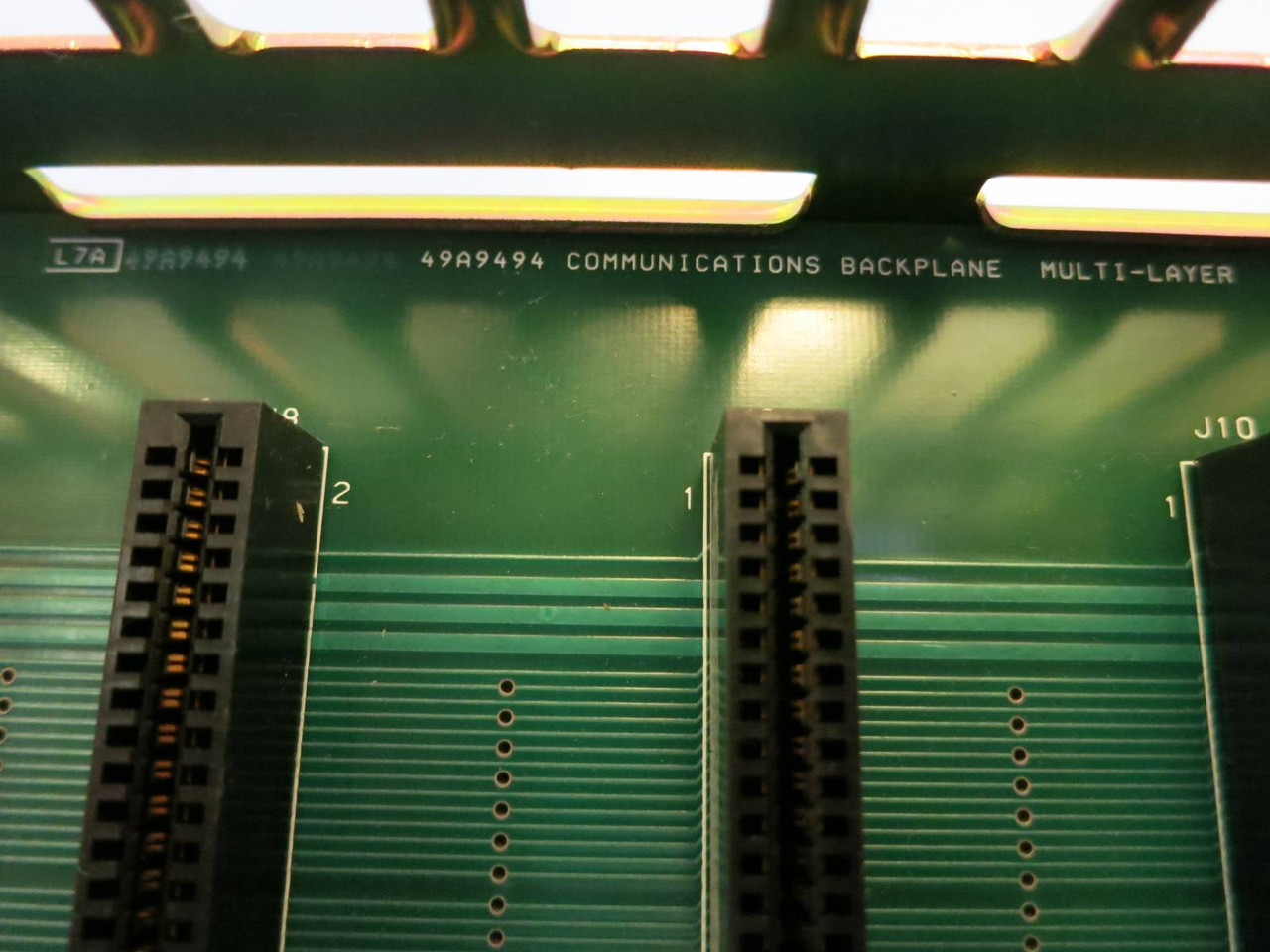 Fisher-Rosemount DH6009 Rack w Communications Backplane Multi-Layer 49A9494 PLC (PM1050-1)