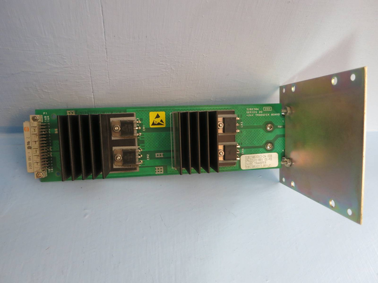 Fisher-Rosemount CL6630X1-A2 Rack CP6621X1-A2 Combo Card File 42B238A Backplane (PM1051-2)