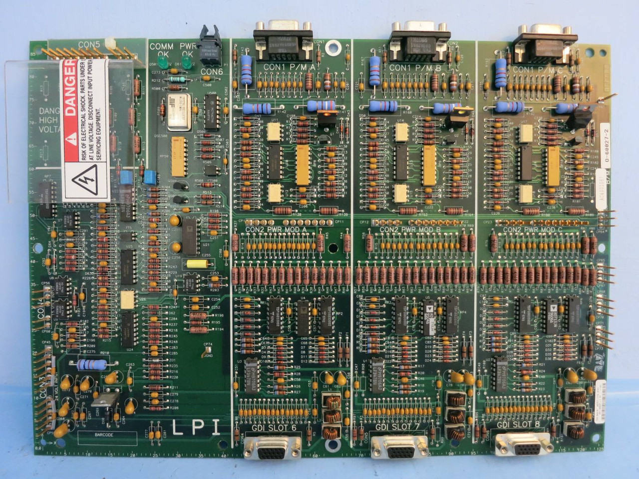 Reliance Electric 0-60027-2 LPI Board PLC AutoMax 802284-166D 062094 060027 RE (PM1109-3)