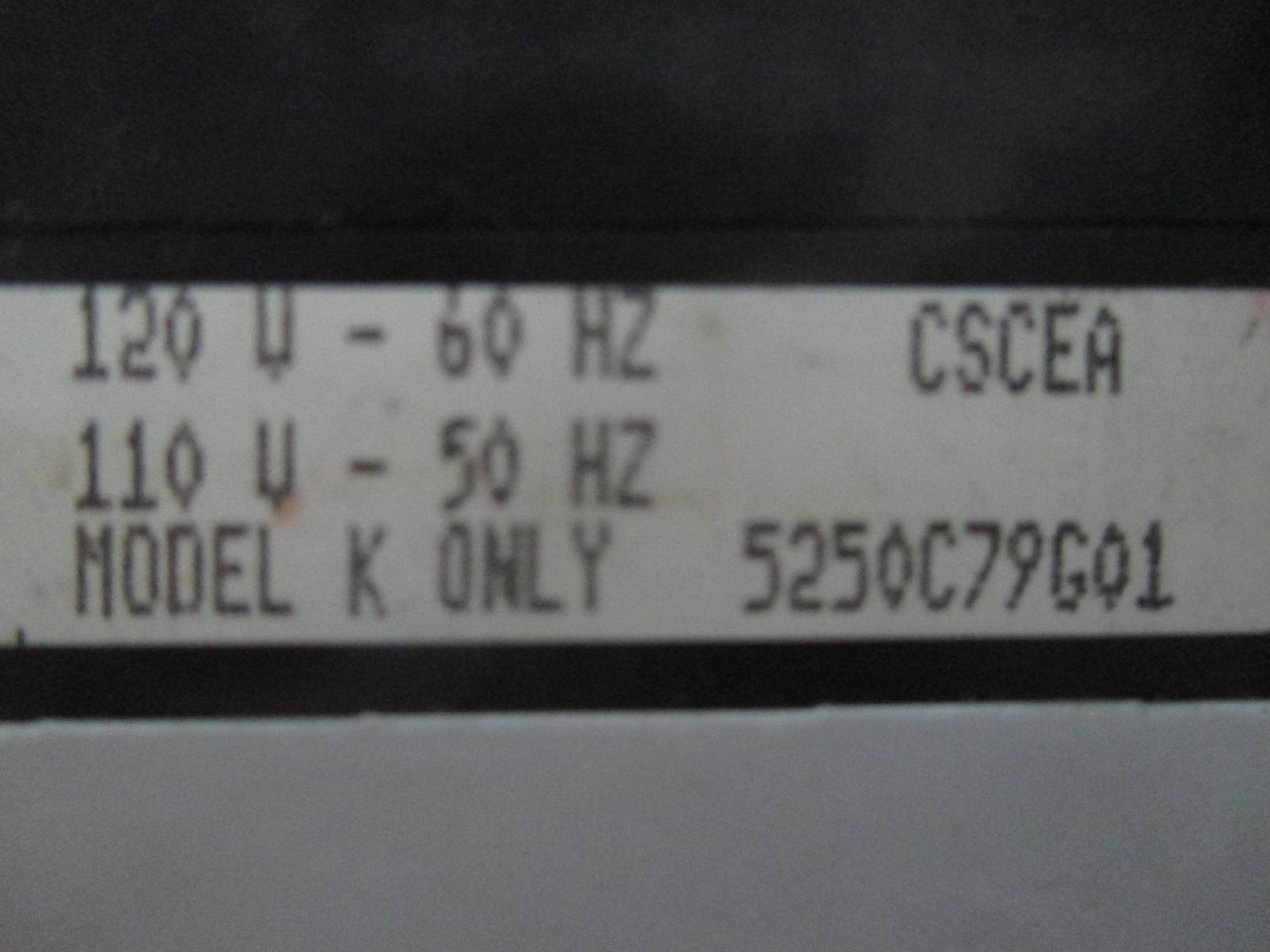 Westinghouse A201KEC Size 3 120 Amp Motor Contactor 120V Coil 600 Vac Sz 3DP (TK0600-1)