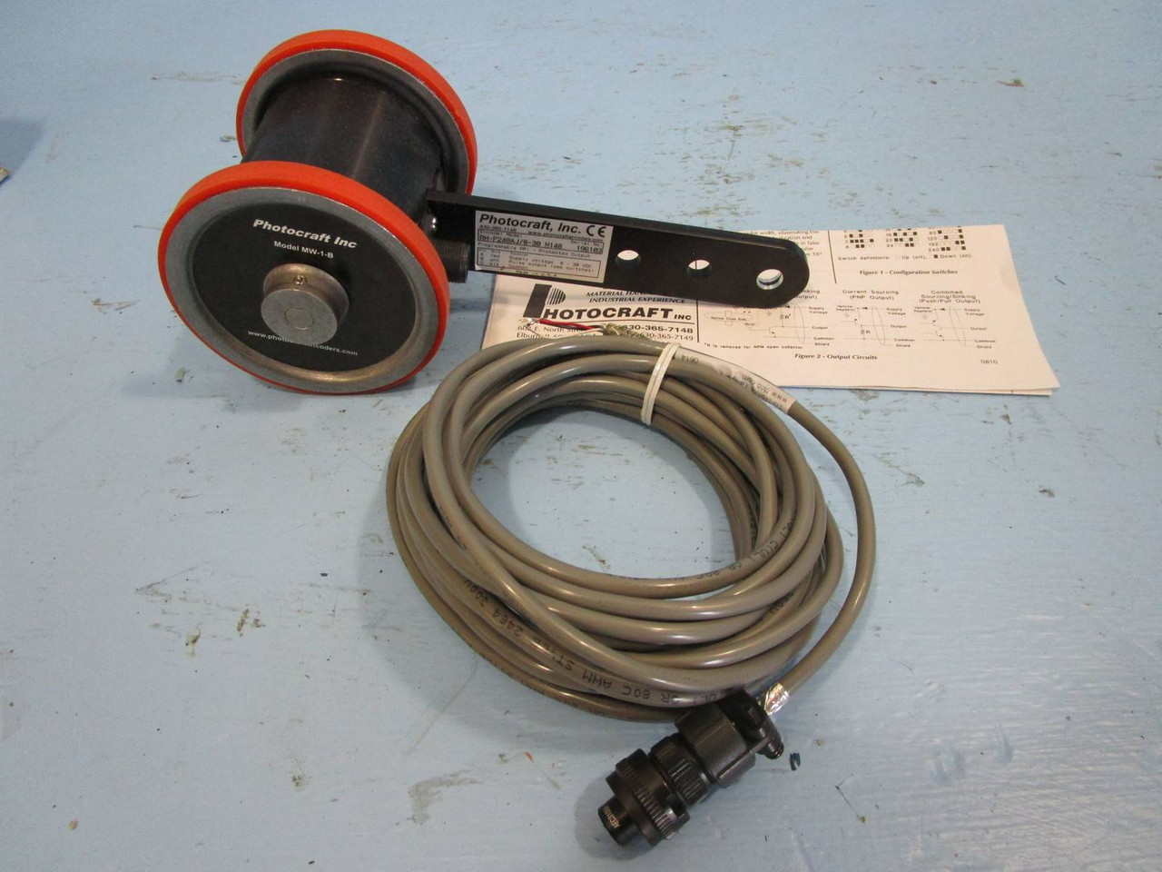 NEW Datalogic 10000019875 Tachometer Programmable w/ 20 ft Cable NIB Encoder RH (NP0621-4)