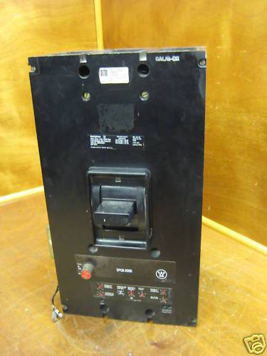 Westinghouse SPCB-2000 2000A w 1000A Trip LSG Breaker SPCB2000 Cutler Hammer (EBI0701-1)