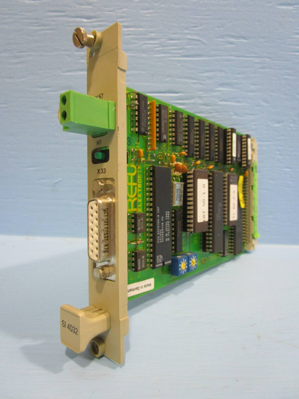 Siemens SI 4032 Simovert PLC SI4032 03 REFU Electronik Interface Module 6 SM1-EE (NP0633-4)