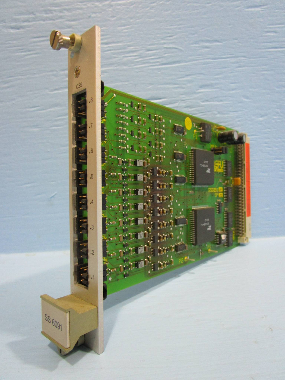 Image of Siemens SS 6091 Simovert PLC SS 6091 01 REFU Electronik Interface Module 6 SM1