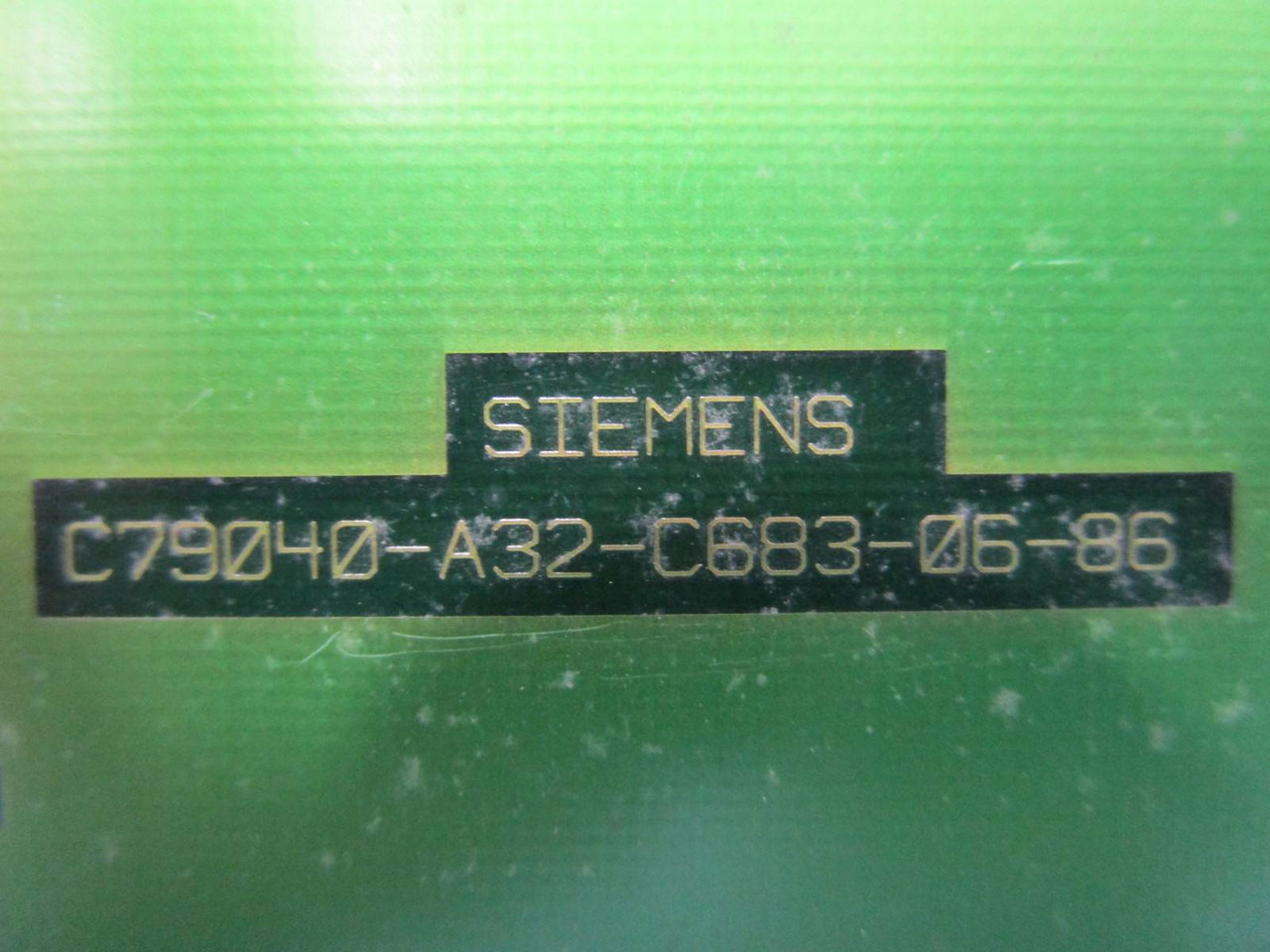 Siemens 6ES5314-3UA11 Simatic PLC S5 Symadyn D Sinec 6ES53143UA11 C79040-A32 (NP0640-2)