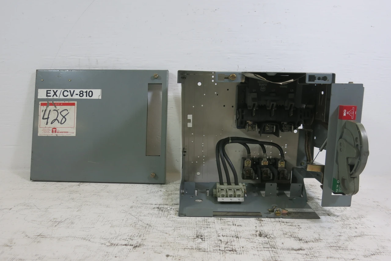 Allen Bradley 2100 Centerline 60A Fusible Feeder 12" MCC Bucket 60 Amp Fuse Type (TK0720-38)