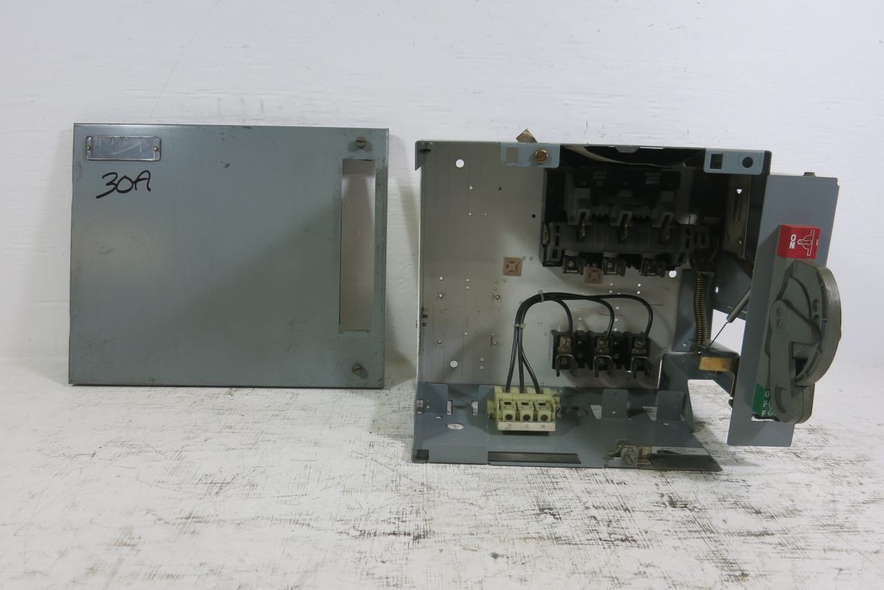 Image of Allen Bradley 2100 Centerline 30 Amp 12" Fusible Feeder MCC Bucket MCCB 30A AB