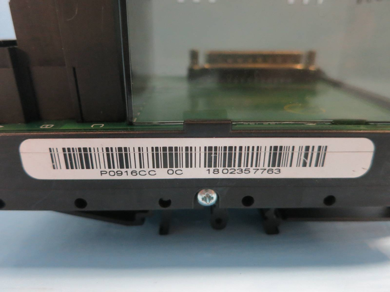 Foxboro P0916KF-0B FBM237 PLC Module w DIN Mount Base P0916CC 0C FBM 237 PO916KF (PM1272-9)