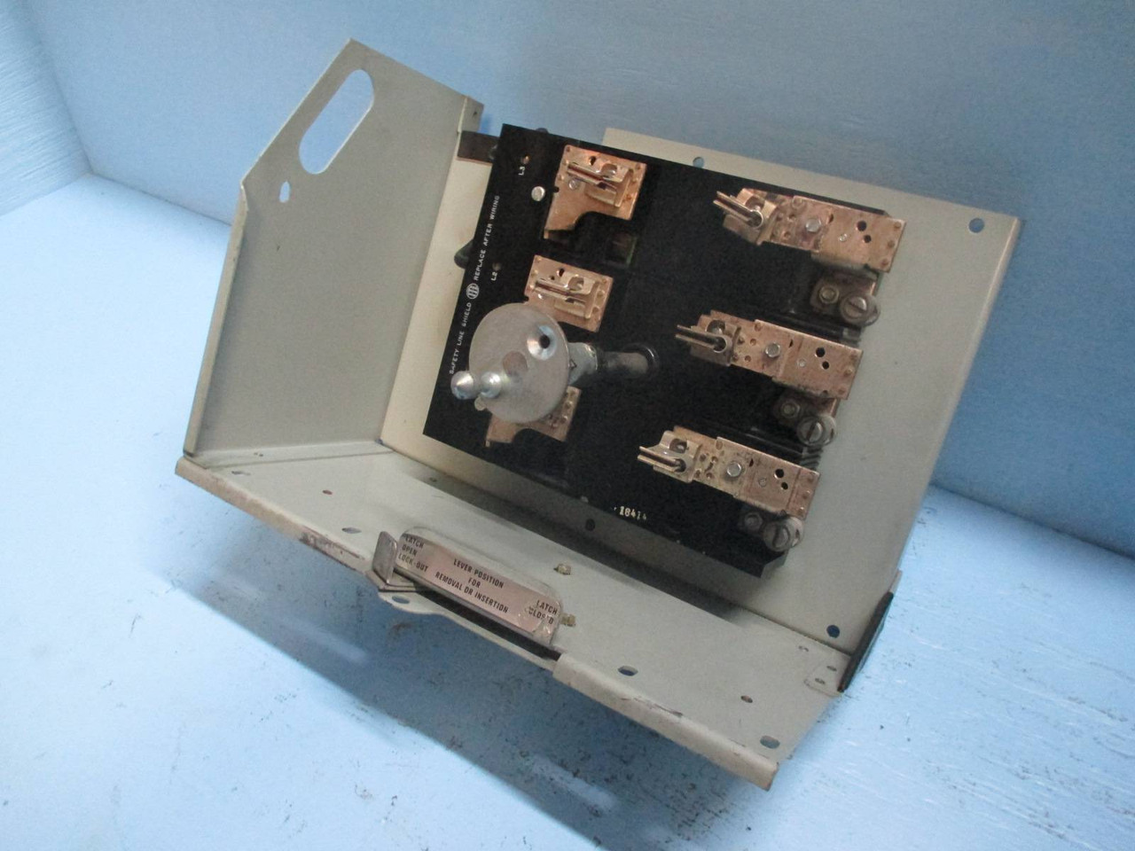 ITE Gould 9600 100 Amp 12" Fusible Feeder MCC Bucket 100A MCCB I-T-E (TK0732-2)