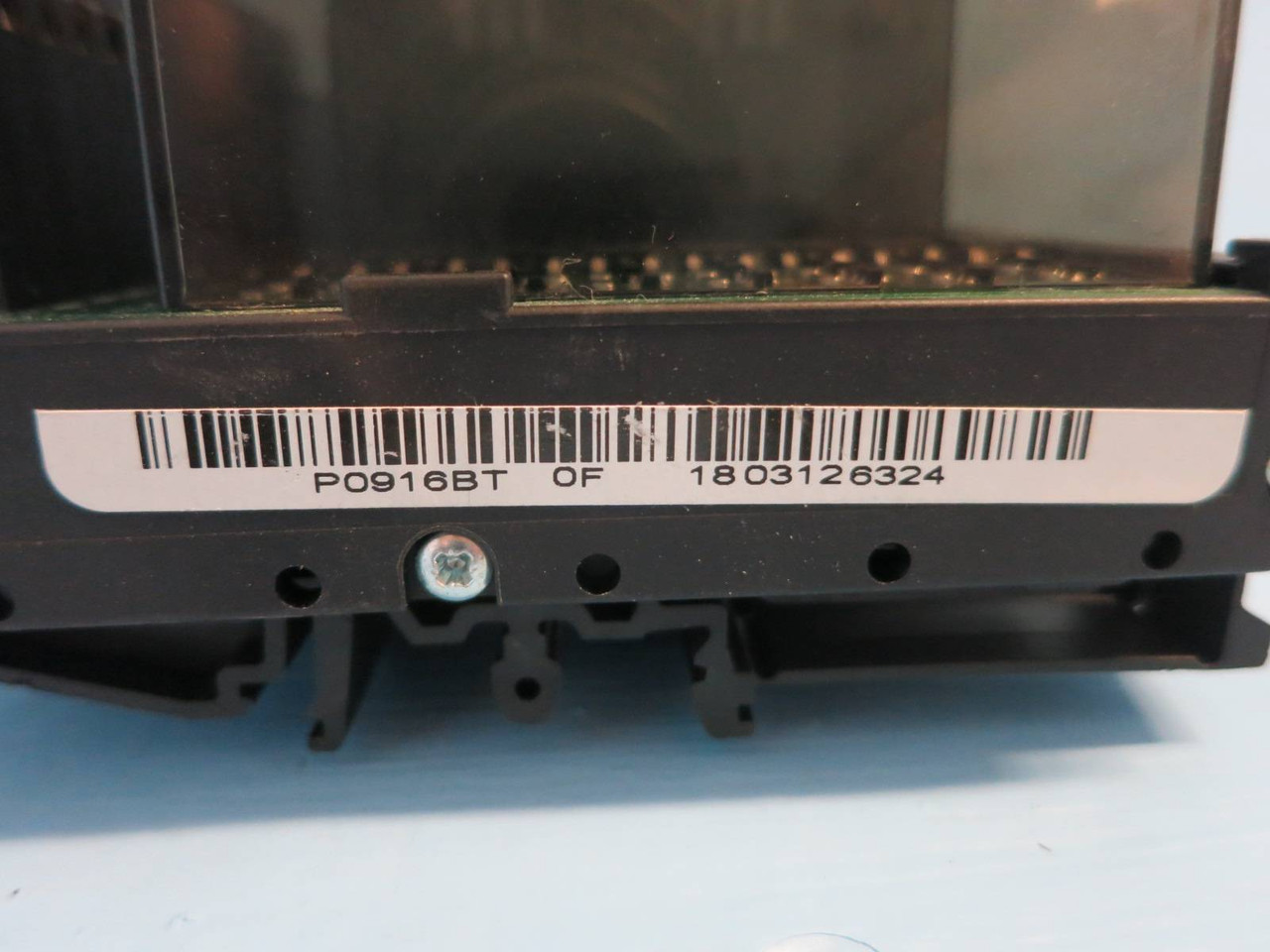 Foxboro P0916ZT-0B FBM211 PLC Module w DIN Mount Base P0916BT 0F FBM 211 PO916ZT (PM1276-1)