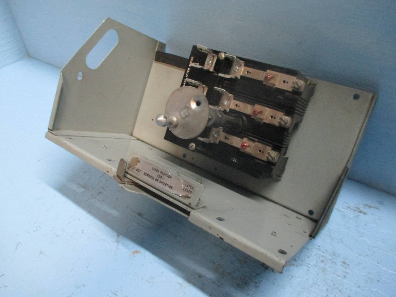 ITE Gould 9600 30 Amp 9" Fusible Feeder MCC Bucket 30A MCCB I-T-E (TK0733-2)