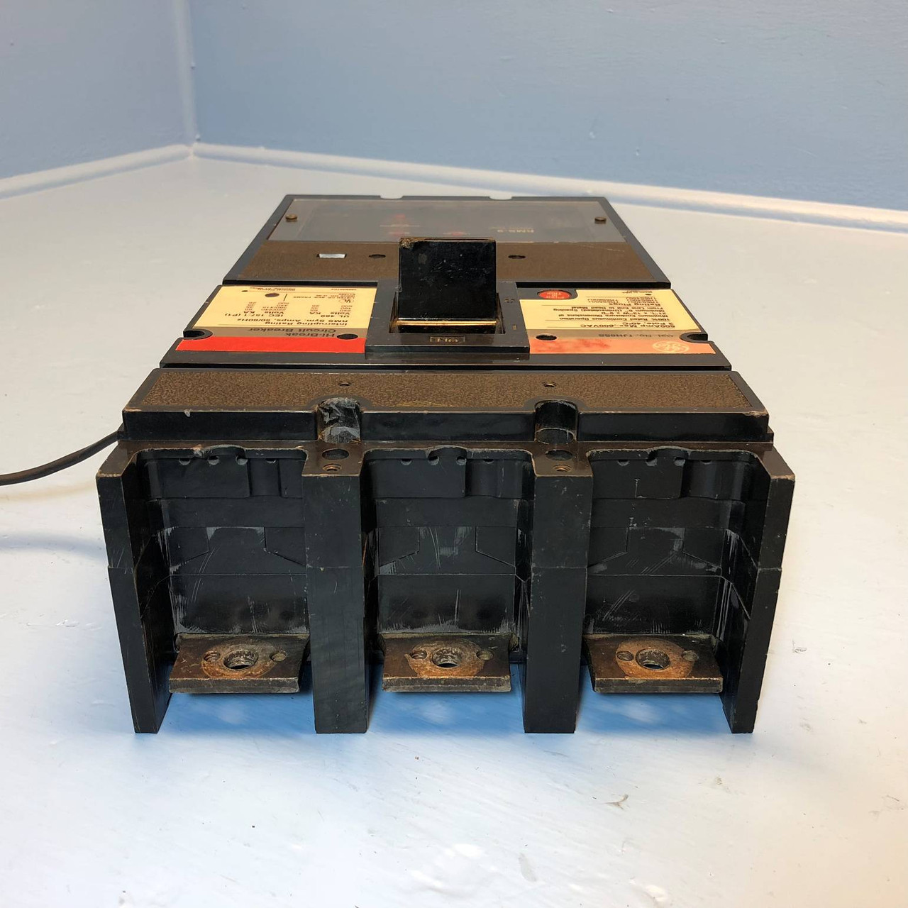 GE TJH6SS 600A Breaker TR6S500J 500 Amp Plug/Trip TS20LI Shunt General Electric (EM0845-1)